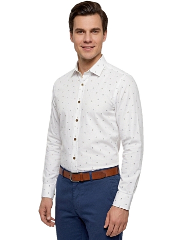 Pánska košeľa so vzorom, P45