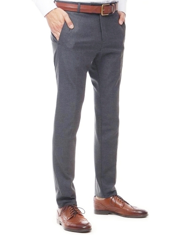 Pánske nohavice sivé, P464