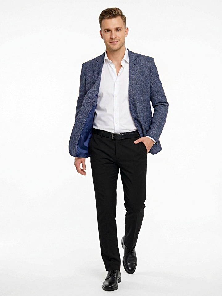 Pánske sako polopodšité letné, P19