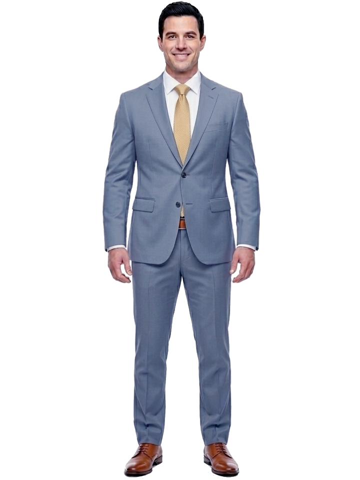 PÁNSKY OBLEK MODRÝ, P08